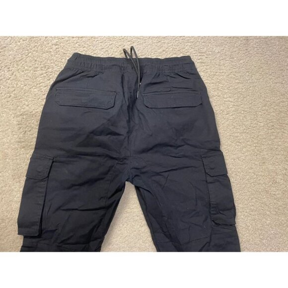 CSG Black Cargo Jogger Pants Cotton Blend Size M - Picture 11 of 11